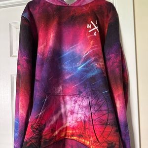 Into the am screen printed hoodie